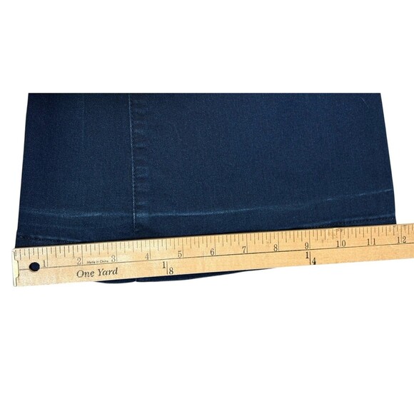 Blank NYC Pull On Flare Jegging Jeans Women's Size 27 Dark Wash Denim 02U-7283 - Picture 10 of 12